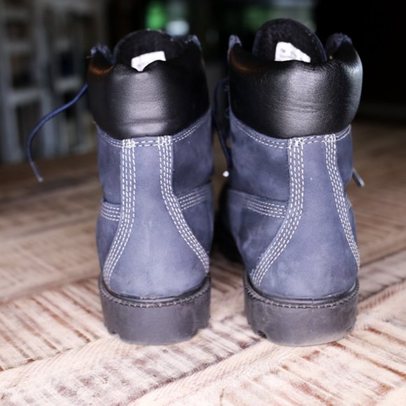 Timberland Blue Suede Boots - Picture 5 of 5